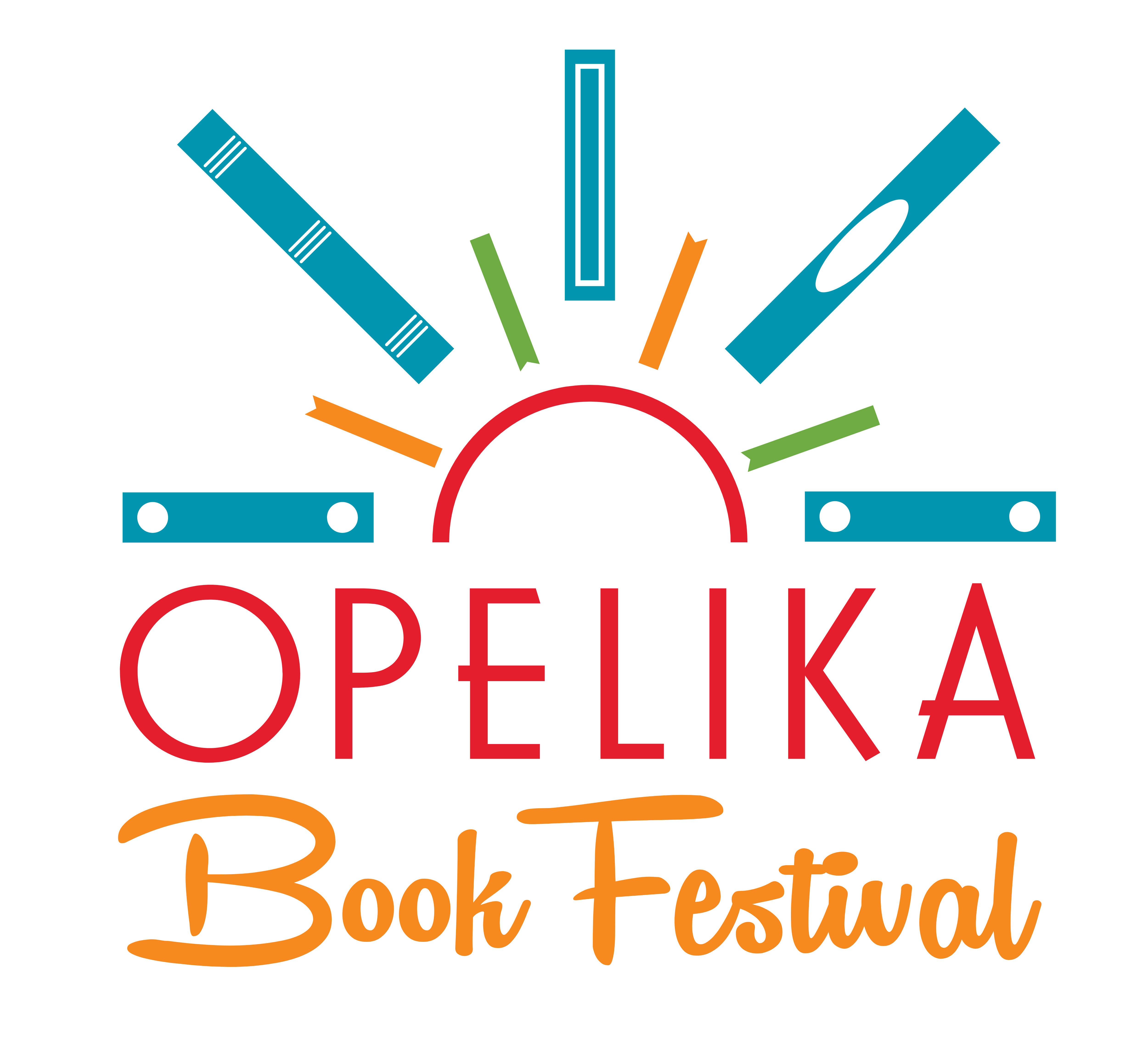 Opelika Book Festival logo